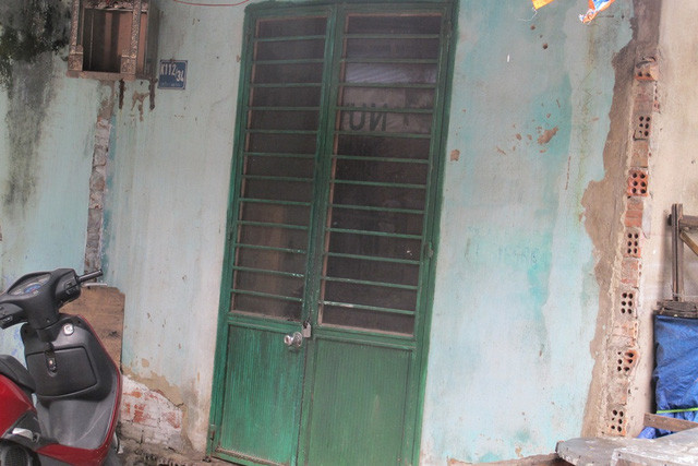 Ngôi nhà vợ chồng anh Luận thuê ở