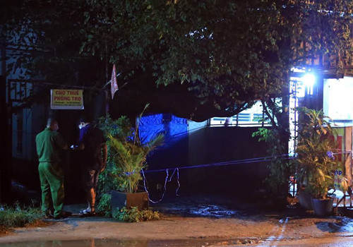 Hiện trường nơi phát hiện nạn nhân. Ảnh: Nguyệt Triều