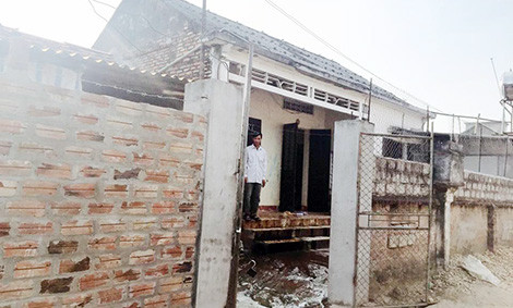 Nhà của Hoa và cũng là hiện trường vụ án