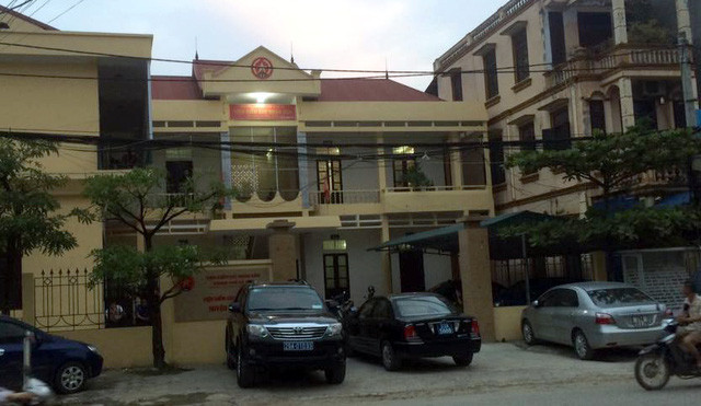 Trụ sở Viện KSND huyện Quốc Oai chiều 3/10