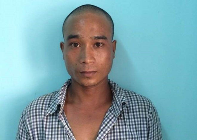 Y Nhơn tại cơ quan điều tra. Ảnh:Công an cung cấp