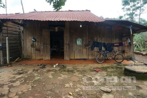 Ngôi nhà nơi xảy ra vụ việ