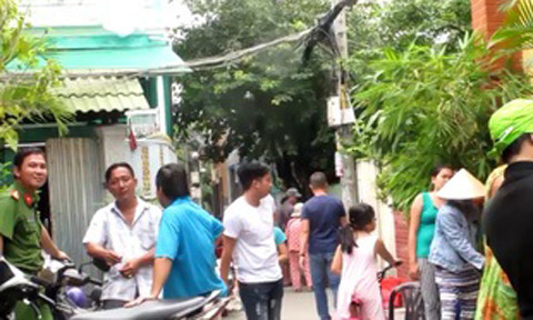 Cơ quan chức năng xuống hiện trường giải quyết vụ việc