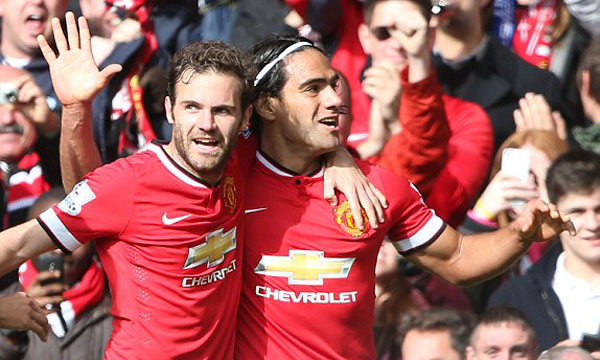 Falcao 'mở tài khoản', M.U hạ Everton