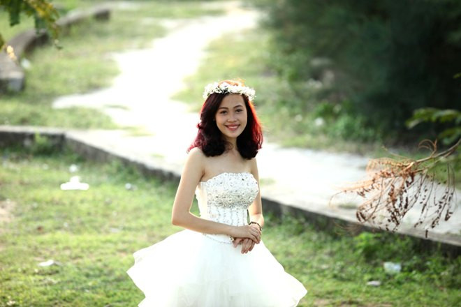 Thiếu nữ Quảng Bình dự thi Hoa hậu Việt Nam