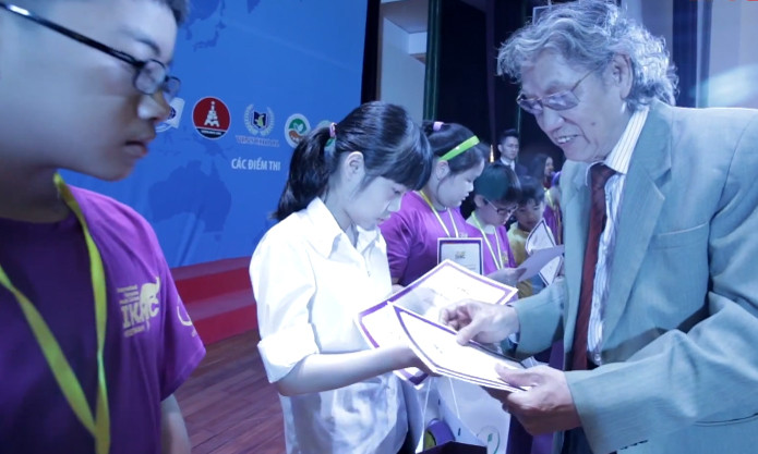 Trao giải thưởng kỳ thi Toán học quốc tế