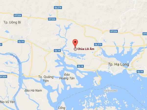 Cháy lớn ở rừng thông đặc dụng tại chùa Lôi Âm 