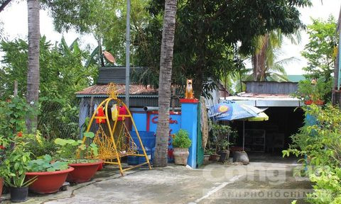 Nơi xảy ra vụ chồng dùng xăng đốt vợ