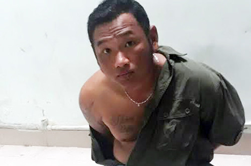 Tên cướp tại cơ quan điều tra