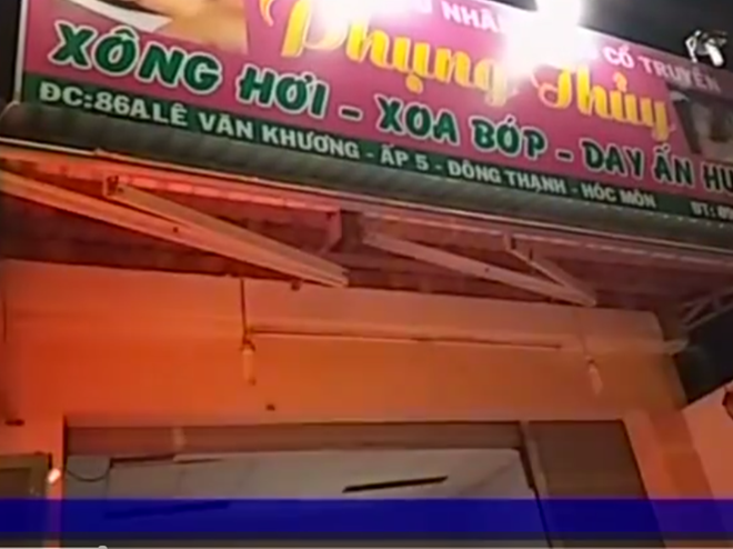 Tiệm massage trá hình