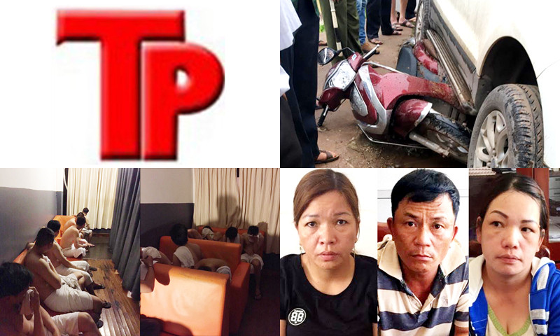 Bản tin Hình sự 18H: Bị khống chế, tài xế taxi lao xe vào đồn cảnh sát 