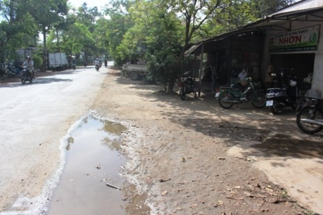 Đoạn đường phát hiện thi thể người nam tử vong