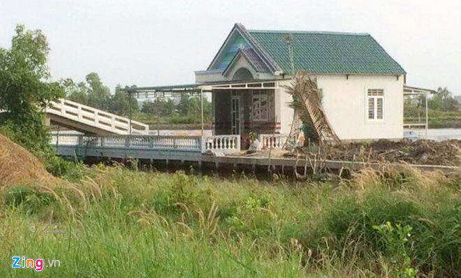 Căn nhà xảy ra vụ trộm đột nhập