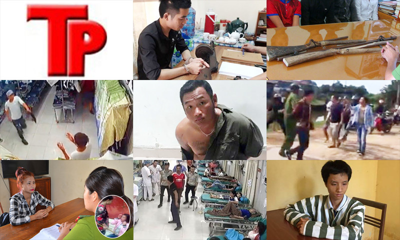 Bản tin Hình sự 18H: Nhóm thanh niên vây đánh 2 cảnh sát trên đường