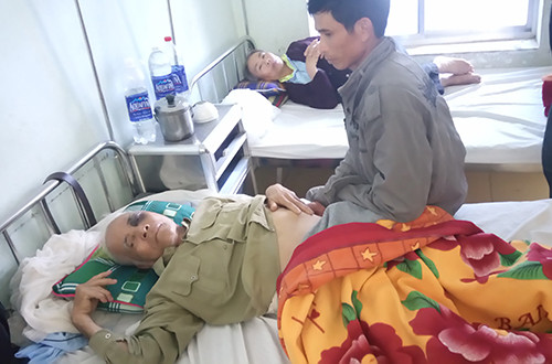 Ông Đằng bị đánh thâm mặt, thương tích 27% sau vụ việc