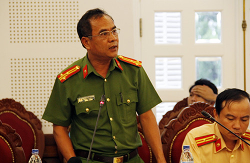 Công an Gia Lai cho biết qua kiểm tra nhanh, tài xế âm tính với ma túy