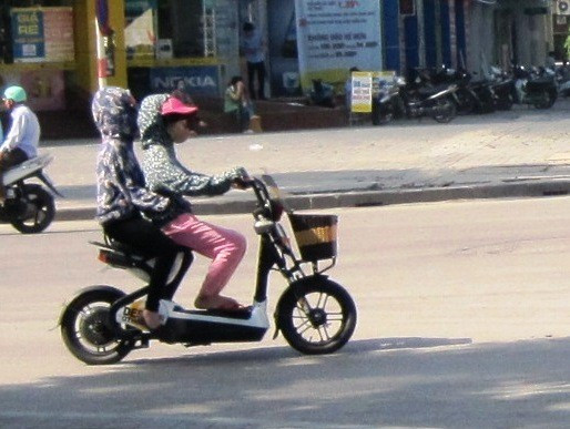 Nhiều xe máy điện vẫn chưa được đăng ký. 