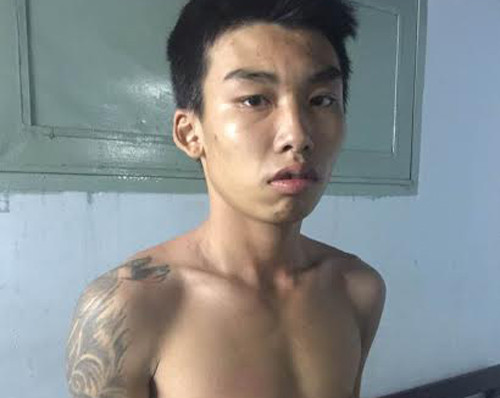 Văn tại cơ quan điều tra. Ảnh: Quốc Thắng