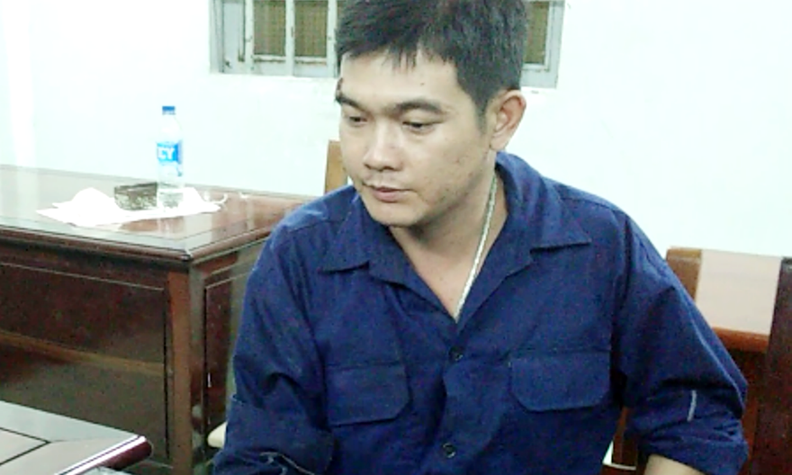 Đỗ Thanh Tú lúc bị bắt