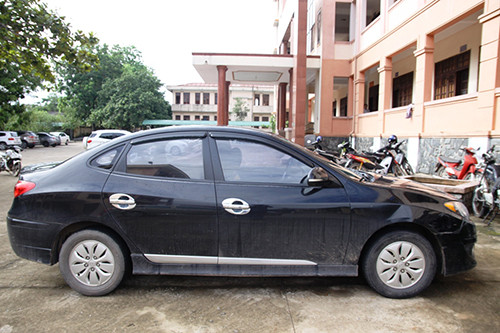 Chiếc ôtô bị đánh cắp