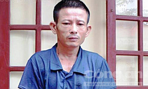 Phan Văn Giang tại cơ quan công an