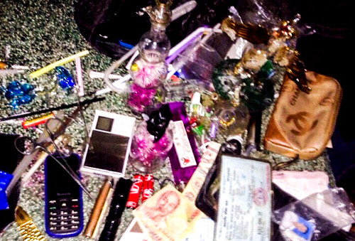 Tang vật cảnh sát phát hiện khi Vũ giao dịch. Ảnh: Nguyệt Triều