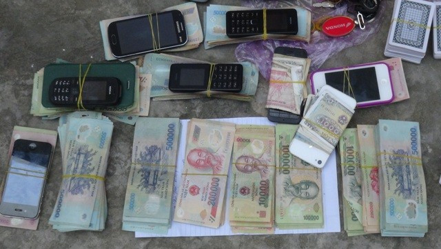 Tang vật thu giữ