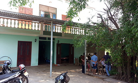 Nhà nghỉ Việt Anh nơi xảy ra vụ việc - Ảnh: CAND