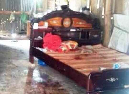 Hiện trường vụ việc đau lòng