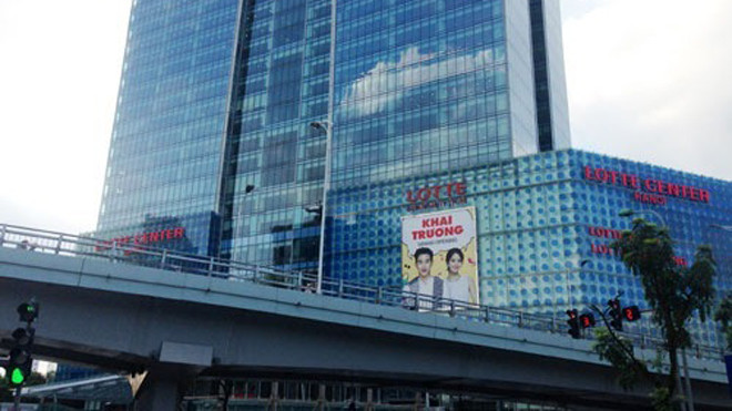 Tổ hợp Lotte Center Hanoi được đưa vào khai thác từ 2/9/2014