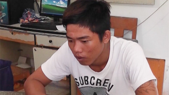 Đối tượng Huỳnh Vũ Phong cướp giật túi của chính bà nội mình