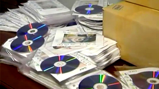 Lực lượng chức năng đã phát hiện số lượng rất lớn đĩa DVD có nội dung đồi trụy - Ảnh minh họa