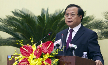 Bí thư Hà Nội cho rằng, cần phải cảnh báo cán bộ ngại va chạm (Ảnh: Hà Nội Mới)