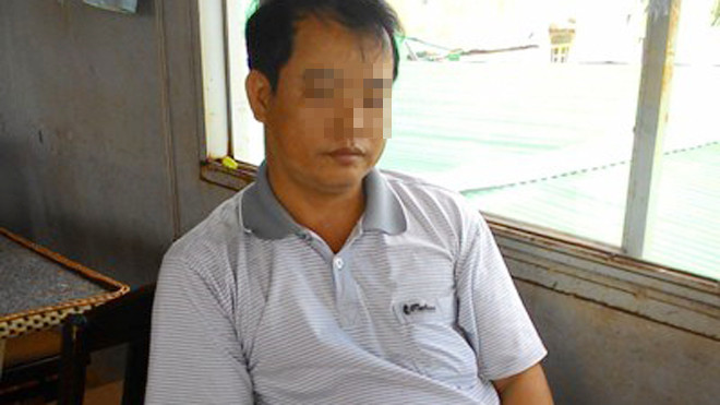 Anh Hải đang kể lại sự việc với PV. Ảnh: VietNamNet