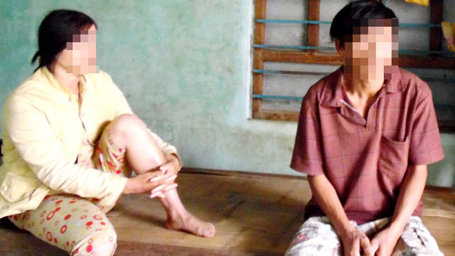 Vợ chồng anh Trái kể lại sự việc