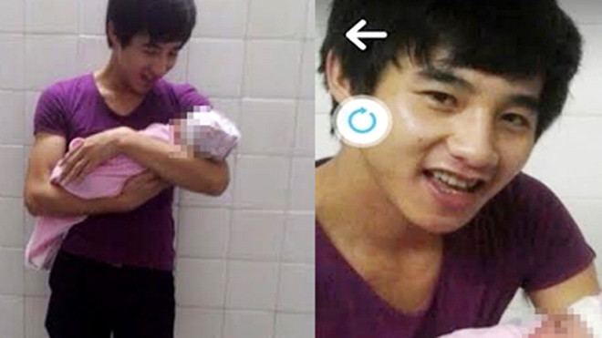 Đối tượng Đinh Việt Tiến áo phông tím