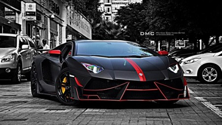 Lamborghini Aventador độ phong cách người dơi