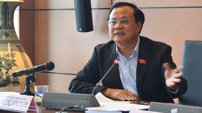 Bí thư Thành ủy Hà Nội Phạm Quang Nghị. Ảnh: Như Ý.