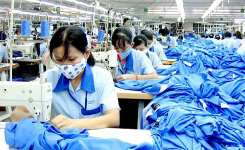 Dệt may Việt báo lãi 6 tháng đầu năm. Ảnh: M.H.