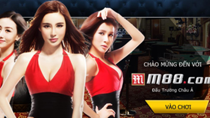 Giao diện trang web M88.com