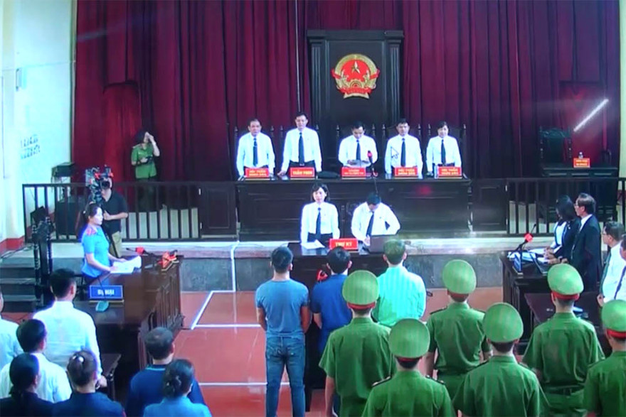 Phiên xét xử ngày 5/6.