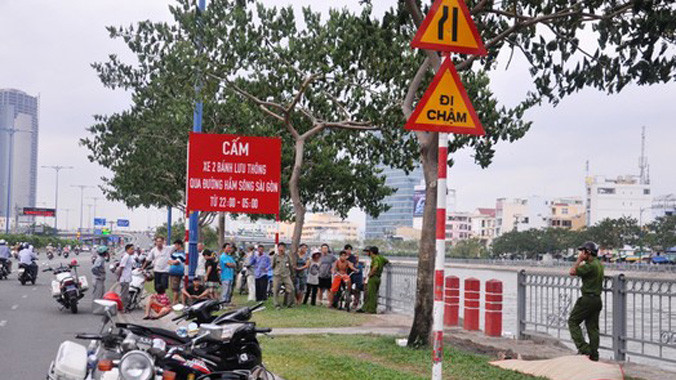 Hiện trường vụ việc.