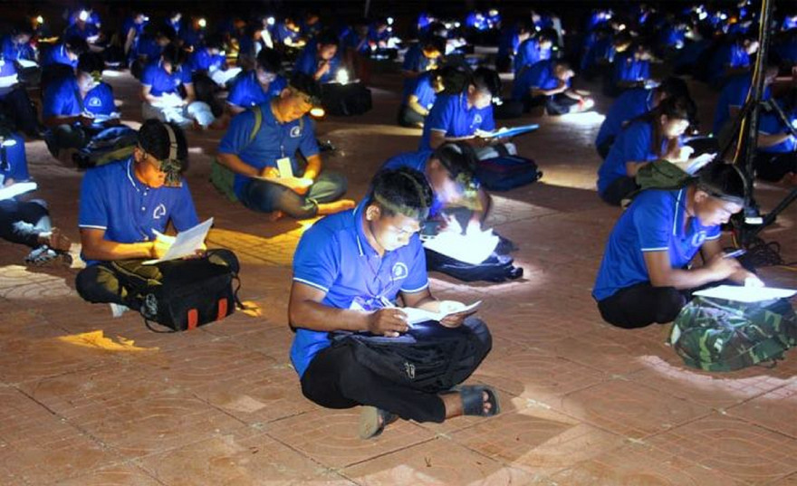 Khai mạc trại huấn luyện kỹ năng thủ lĩnh thanh niên