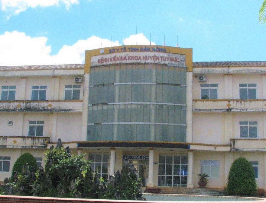 Trung tâm Y tế huyện Tuy Đức- nơi nữ sinh N thực hiện cách ly