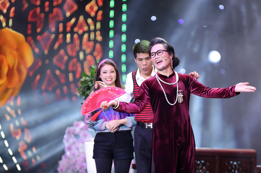 Tết Vạn lộc ghi hình làm đĩa hài tết