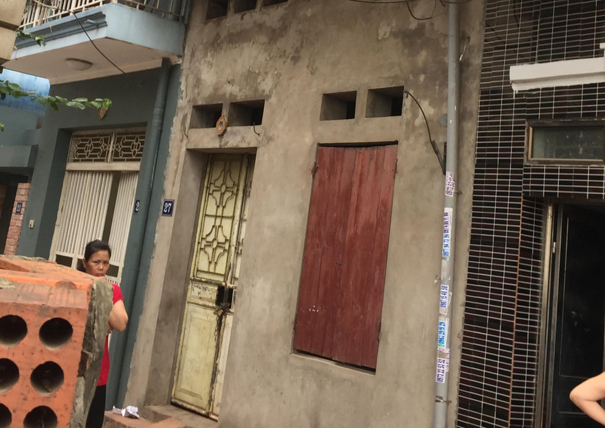 Ngôi nhà nơi sảy ra sự việc