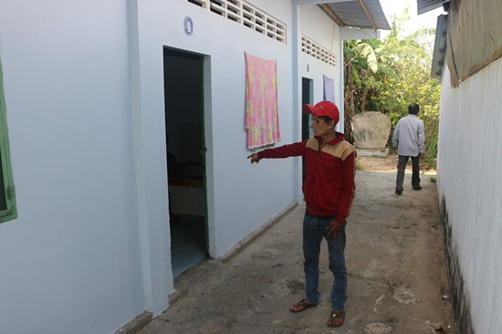 Đối tượng Thịnh tại căn phòng nơi xảy ra sự việc