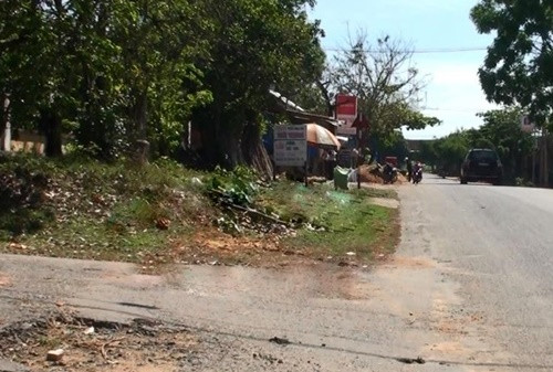 Hiện trường nơi xảy ra vụ tạt nhầm axít