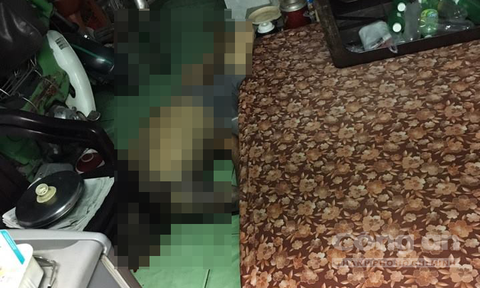 Ông Minh tử vong bên trong căn phòng trọ