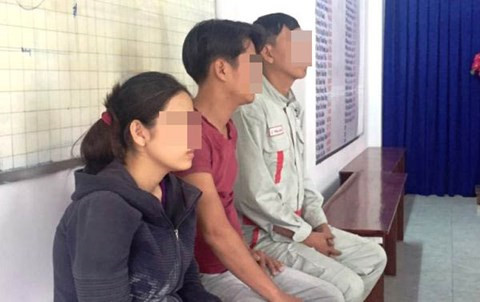 Tâm cùng chồng và người cậu ruột đang bị tạm giữ để phục vụ công tác điều tra